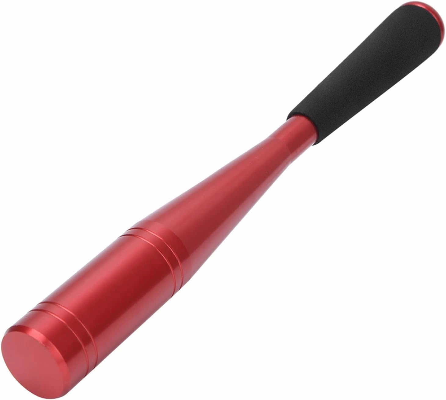 VINGVO Fish Bat, 25mm Diameter, Lightweight Aluminium Alloy, With Foam Handle, Red