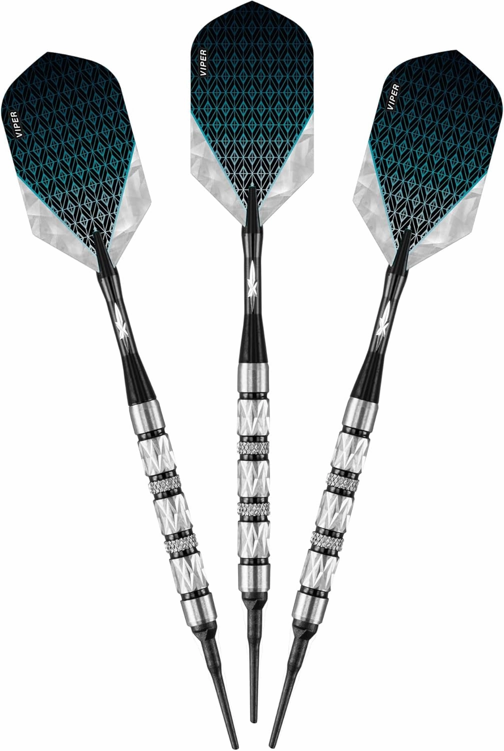 Viper Diamond 90% Tungsten Soft Tip Darts with Storage/Travel Case