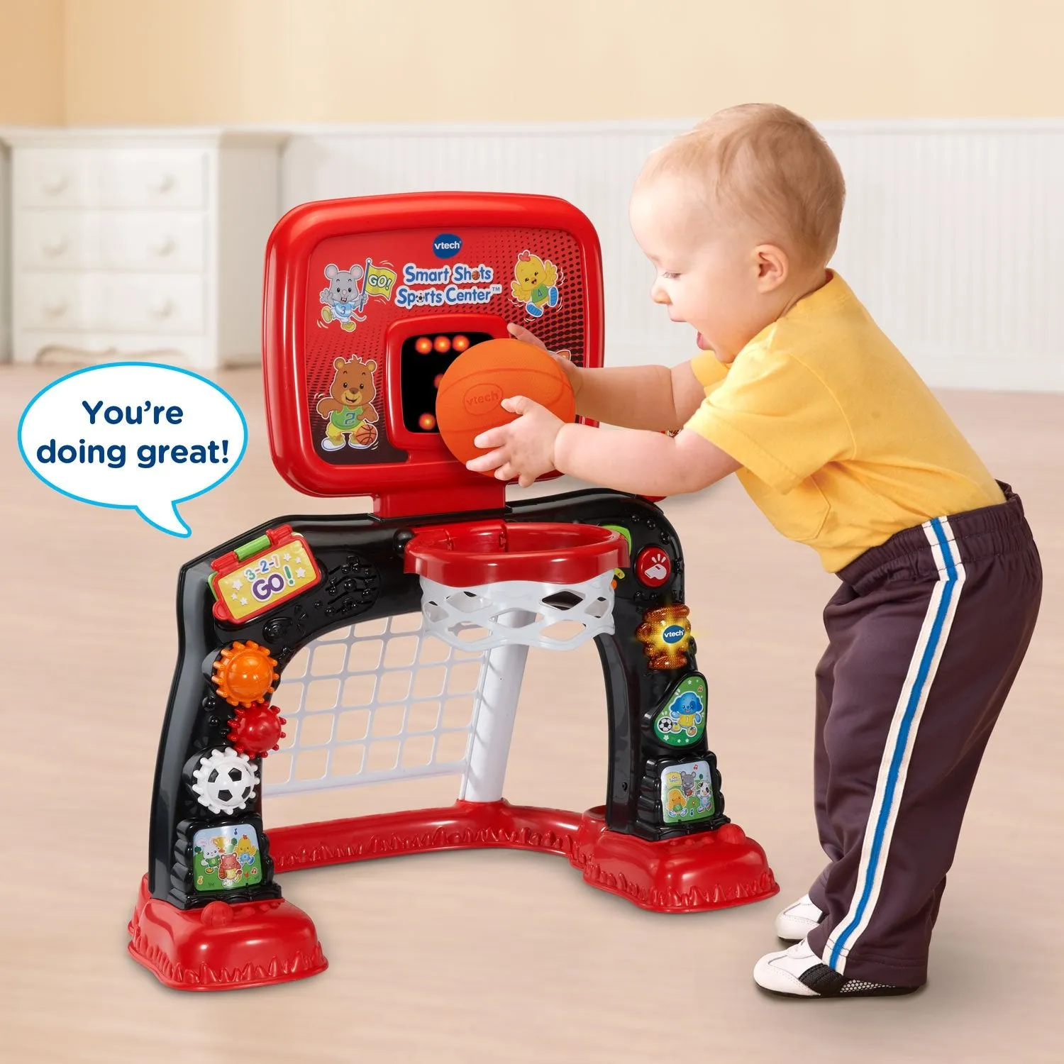 VTech Smart Shots Sports Center (Frustration Free Packaging), Plastic 16.5 x 23 x 24 inches U1