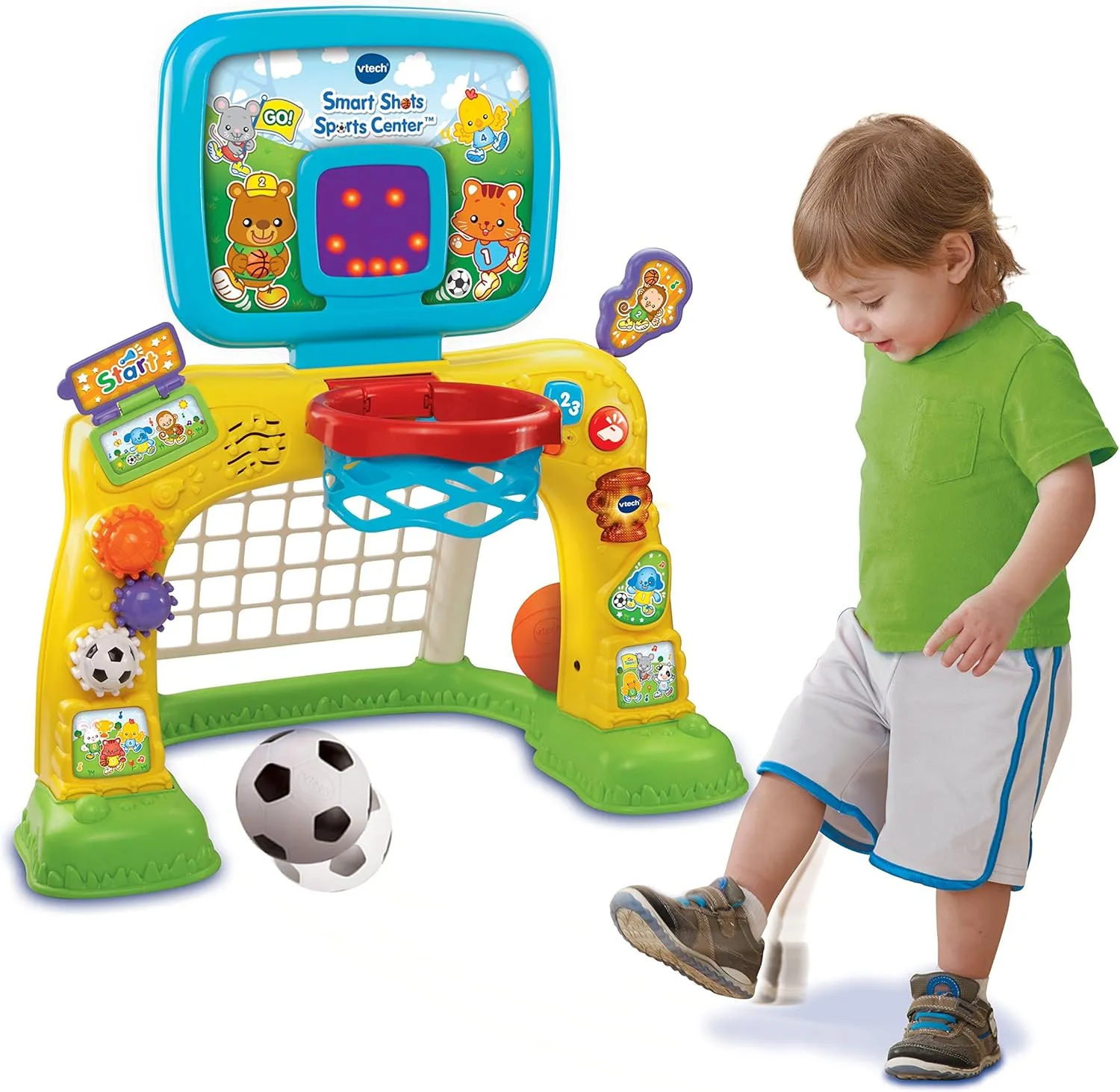 VTech Smart Shots Sports Center (Frustration Free Packaging), Yellow, Standard