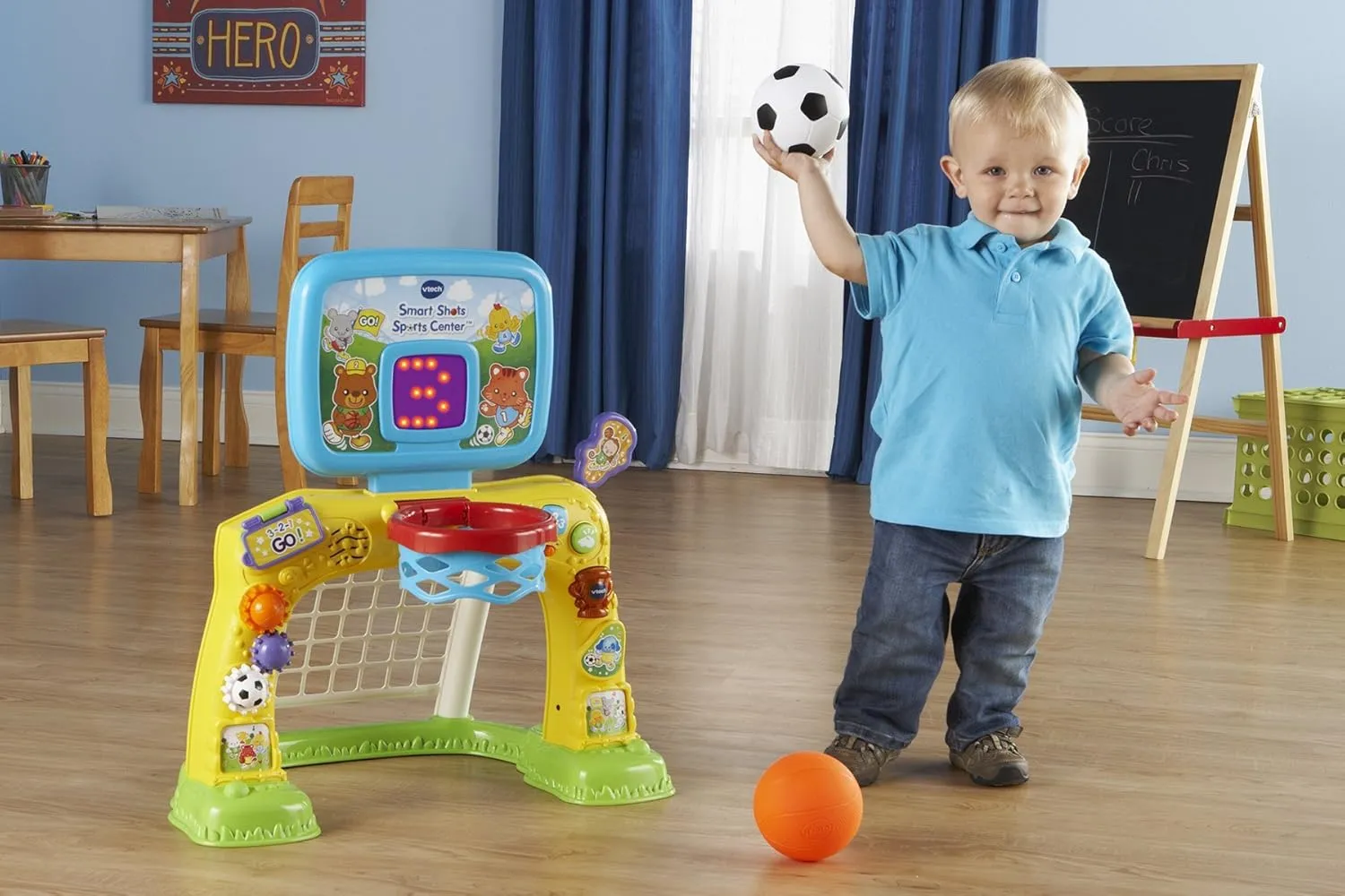 VTech Smart Shots Sports Center (Frustration Free Packaging), Yellow, Standard