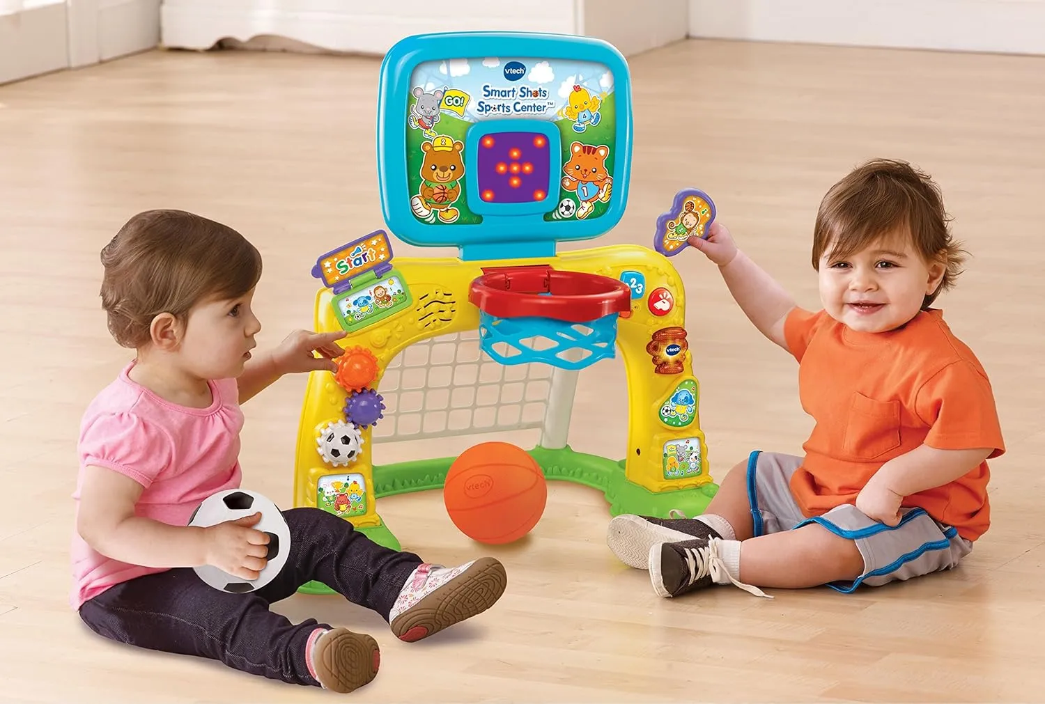 VTech Smart Shots Sports Center (Frustration Free Packaging), Yellow, Standard