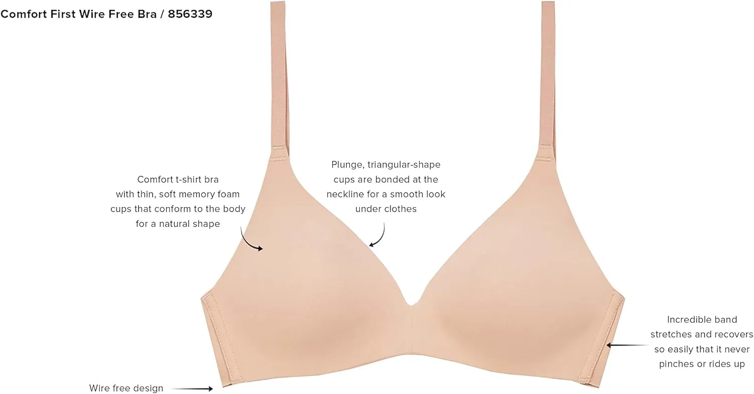 Wacoal Women's Comfort First Wirefree T-Shirt Bra