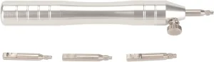 Watch Crown Insert Tube Removal Tool with 3 Pins Watchmaker Repair Kit for Opener Closer Lightweight and Portable Durably Alloy Steel Material
