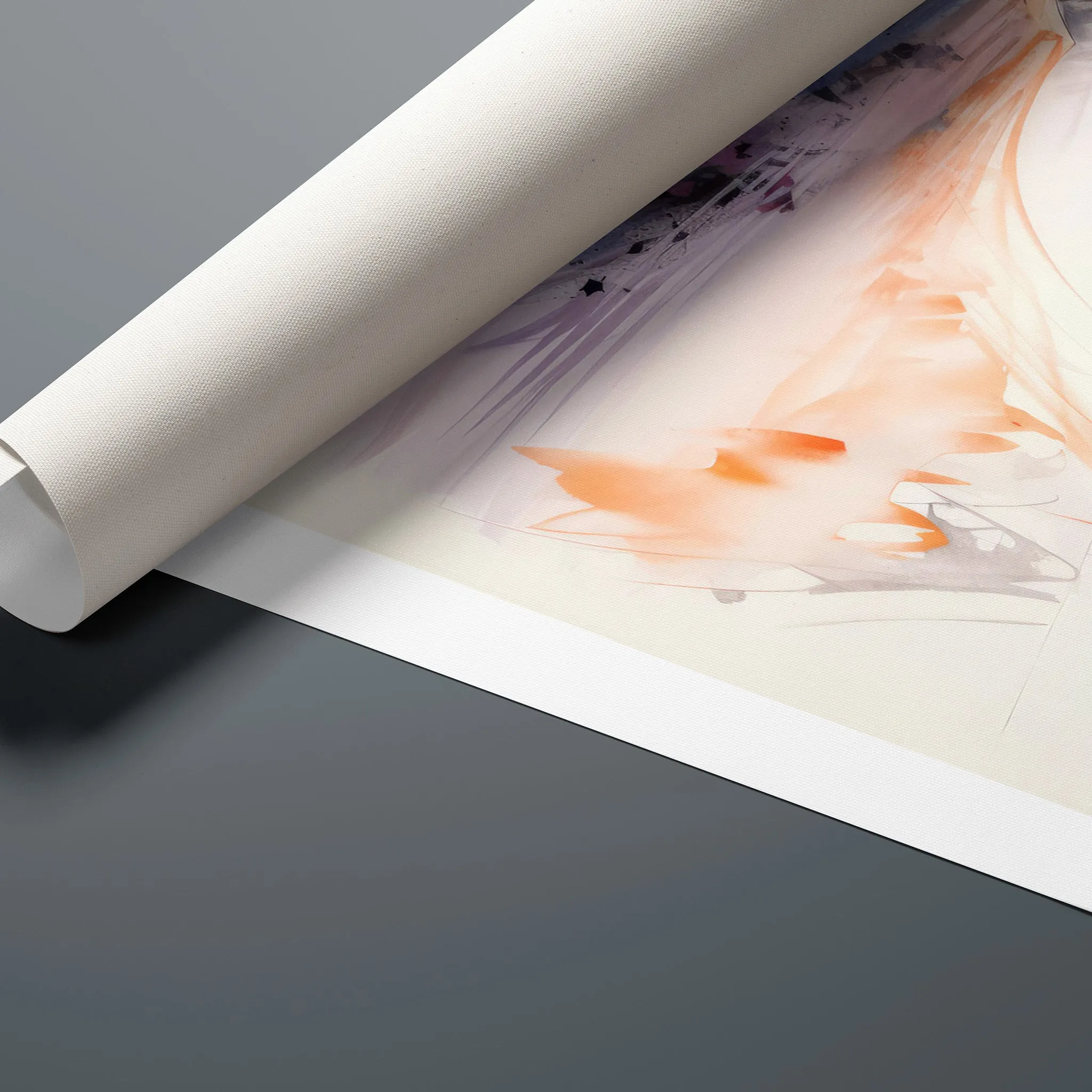 Watercolor Fashion Illustration - Ball Gown