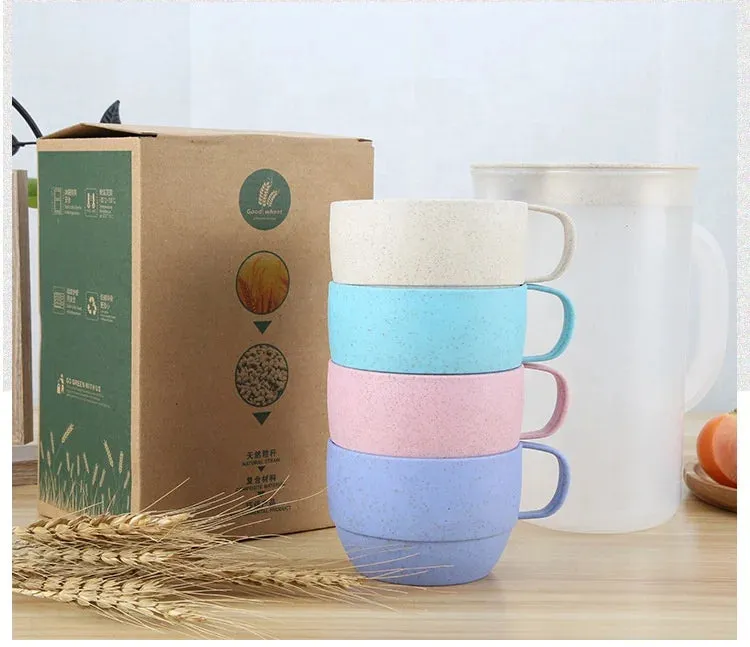 Wheat Straw Cup Set