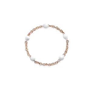 White Dots Ring