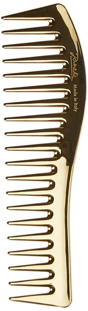 Wide Tooth Comb Gold