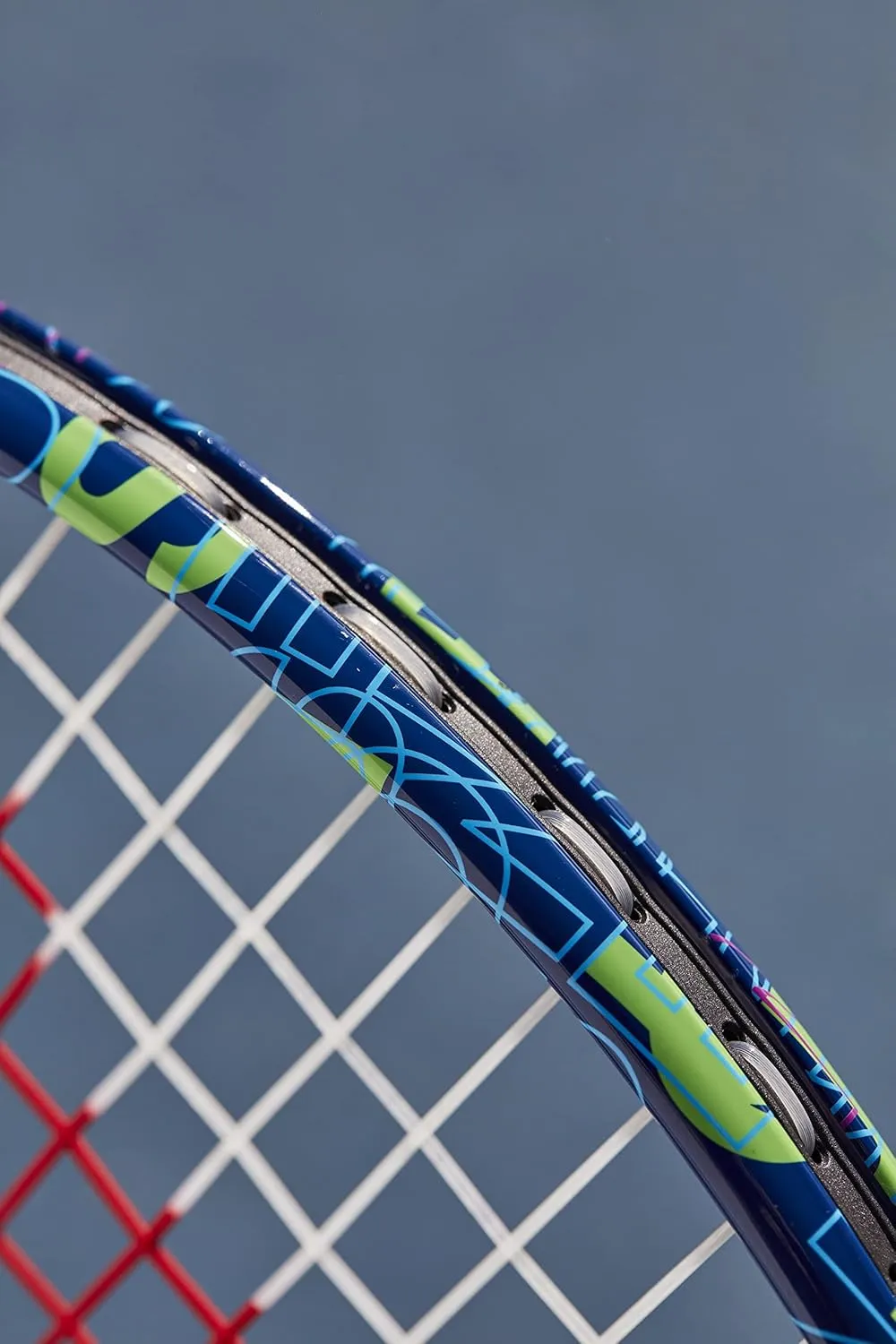 Wilson US Open Jr Tennis Racket, for Kids, Aluminium, Blue/Green, 21