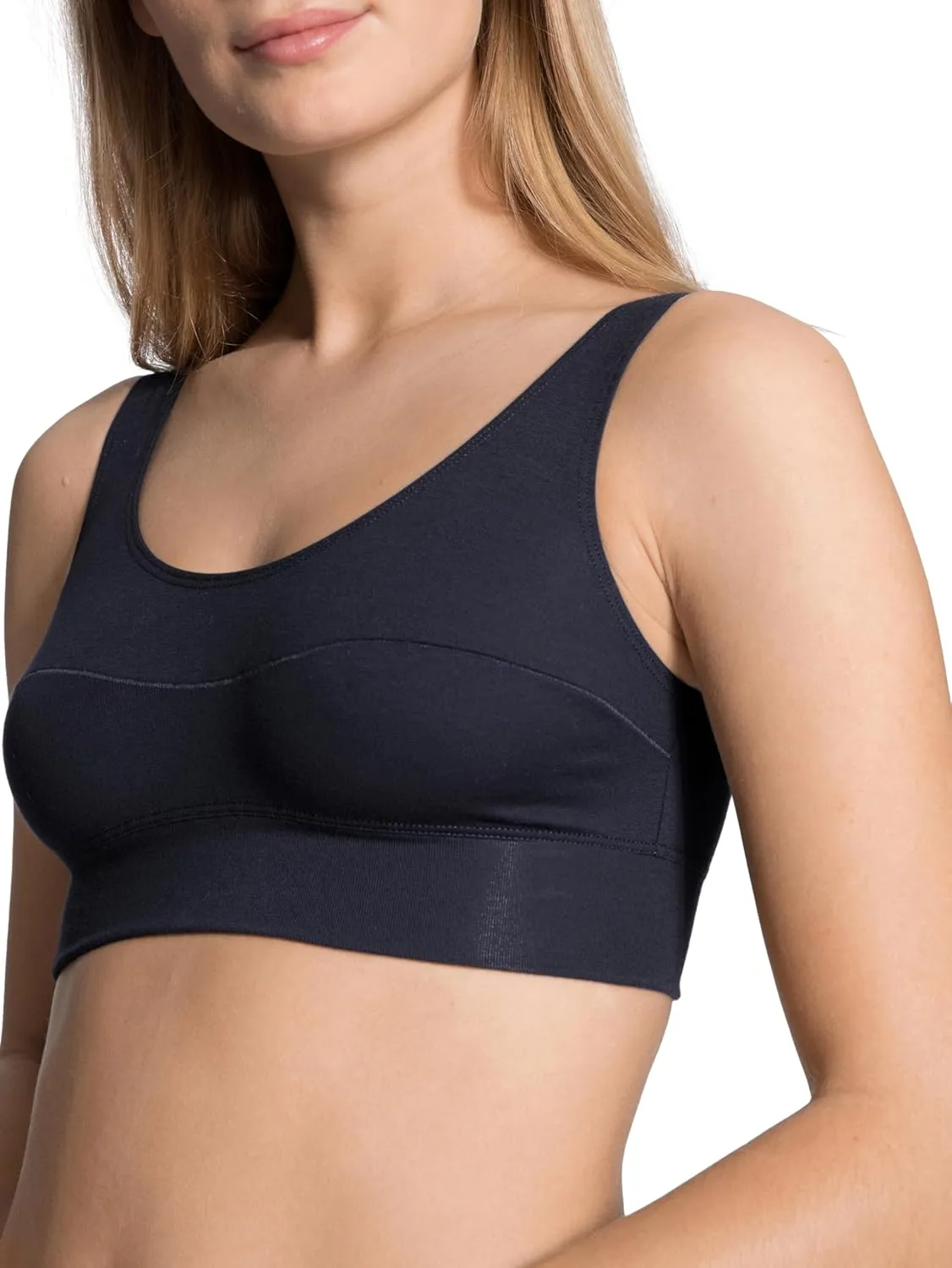 Women's Elastic Bustier with Wide Soft Waistband