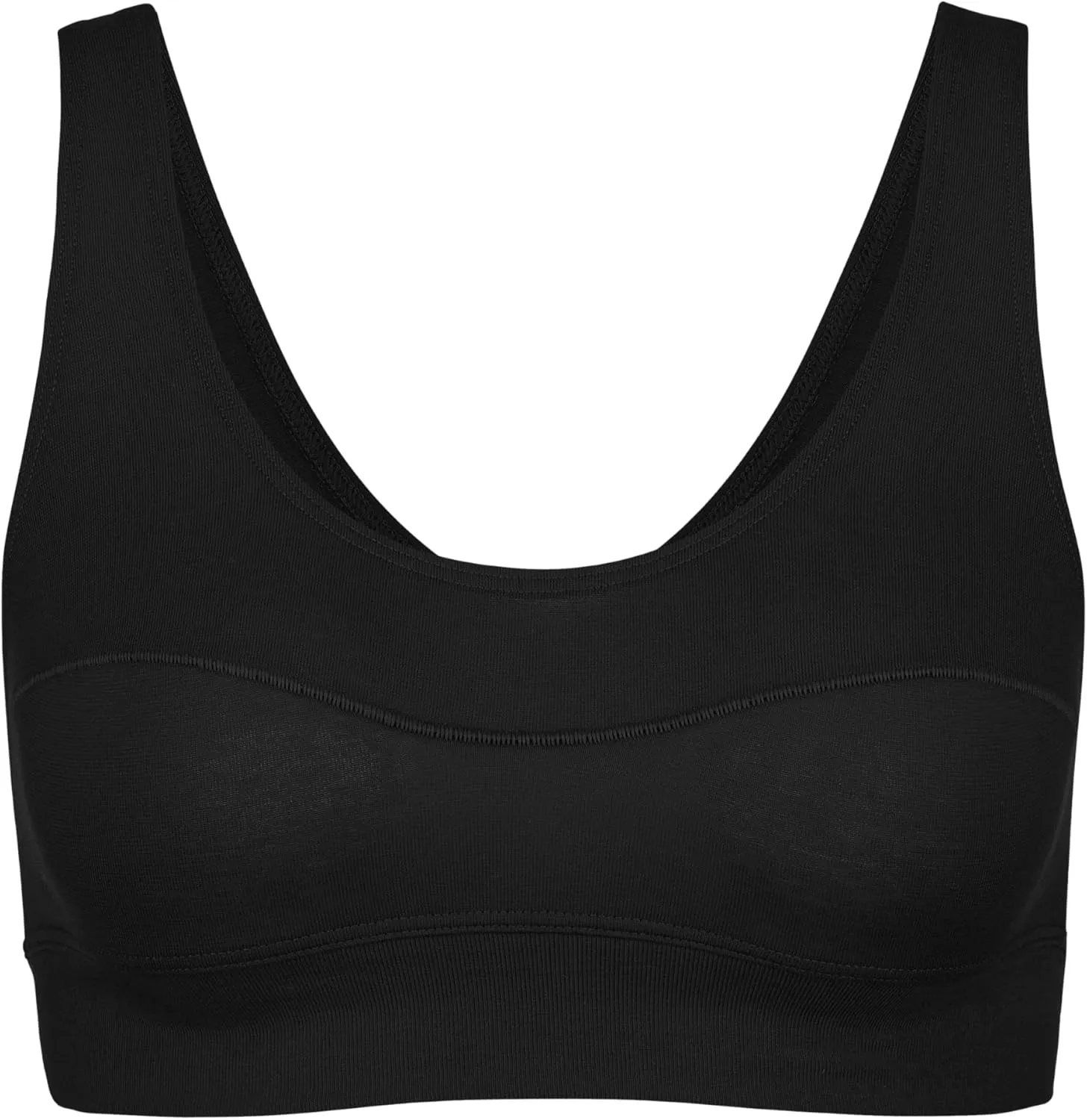 Women's Elastic Bustier with Wide Soft Waistband