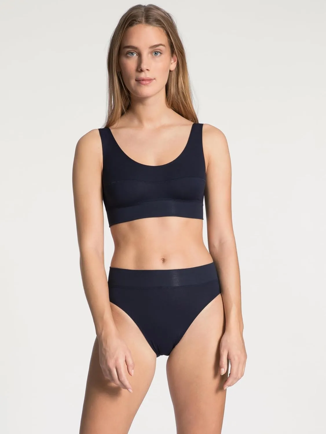 Women's Elastic Bustier with Wide Soft Waistband