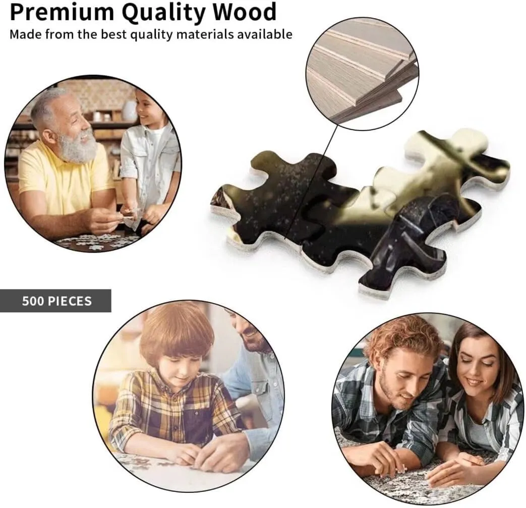Wooden Jigsaw Puzzle 1000 Piece The Fantasy Toy Shop Anime Wooden Jigsaw Puzzles Challenging Educational Interactive Toys for Family Creative Gift Thick Sturdy Hard Challenging Difficult