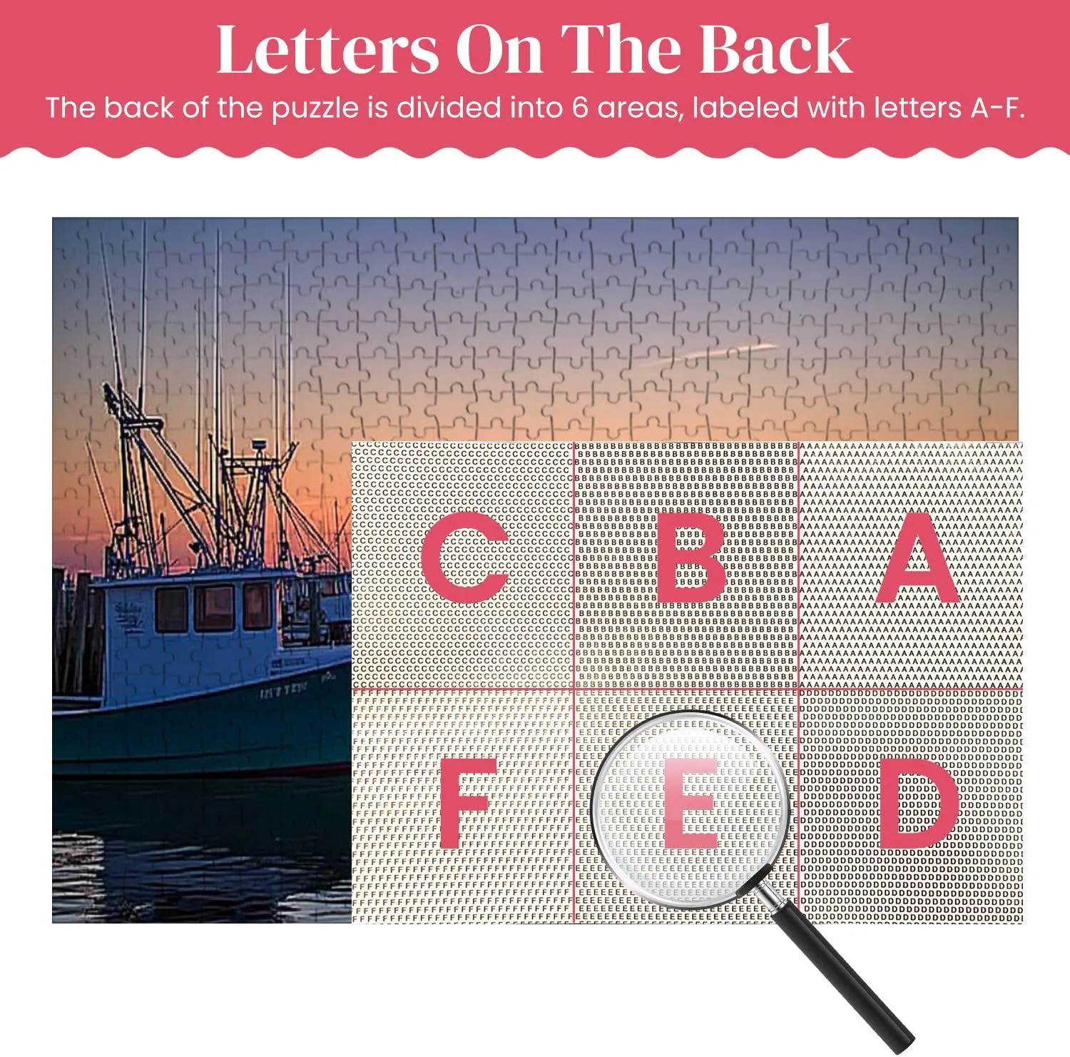 Wooden Puzzles Fishing Harbor Colorful Houses Boats Pictures Royalty Free Jigsaw Puzzles for Adults 500 Pieces Impossible Puzzle Challenging Puzzle Educational Toys Decompression Game