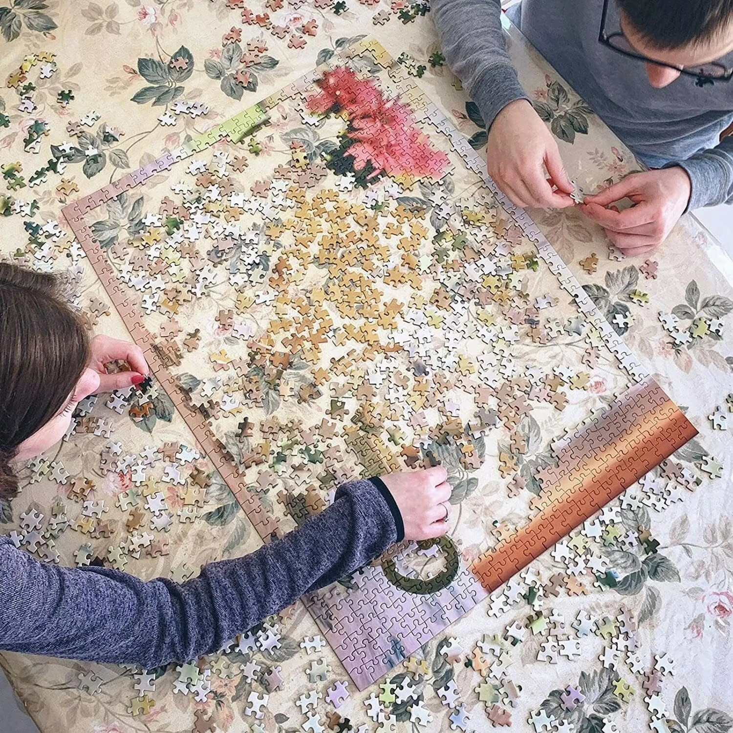Wooden Jigsaw Puzzles for Adults 1000 Piece Landscape Waterway Challenging Family Leisure Toys Impossible Hard Difficult Kids Game Artistic Accessories DIY Puzzles for School Supplies