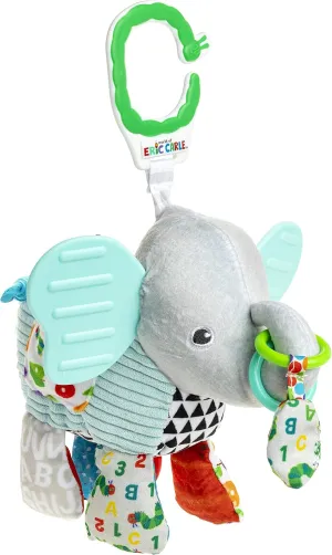 World of Eric Carle Elephant On the Go Developmental Activity Toy, 14”