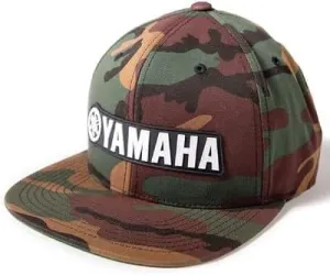 YAMAHA Snapback Racing Hat Monster Energy, Classic Logo, Throwback Logo One Size Fits Most