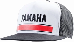 YAMAHA Snapback Racing Hat Monster Energy, Classic Logo, Throwback Logo One Size Fits Most