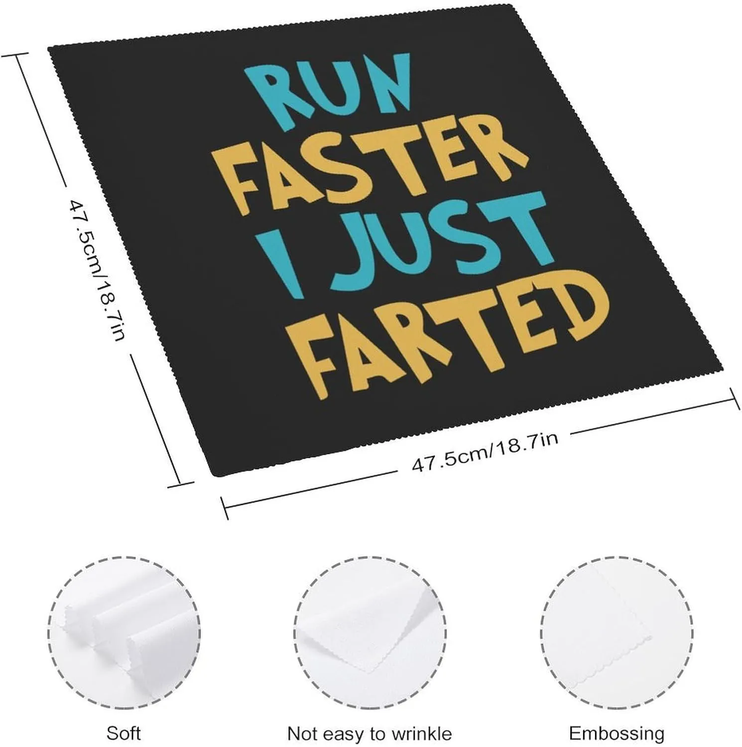 Yepp I Just Farted Funny Cloth Napkins Washable Reusable Table Decor Napkin Wedding Holiday