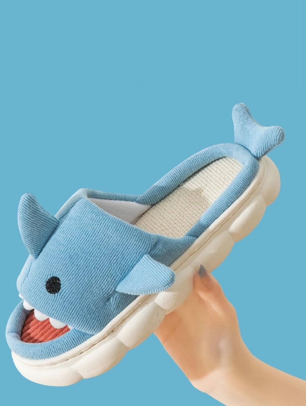 Yoroka Cartoon slippers Cute Animal Shape Slippers,Thick Sole Soft Indoor Outdoor Slippers for Women