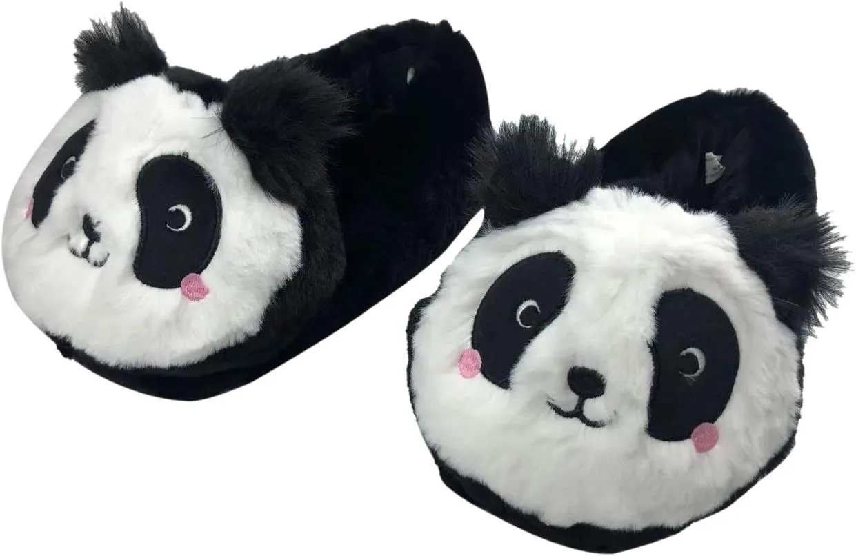 Youngfine Lovely Novelty 3D Fox Panda Shape Kid and Women Warm Soft House Slippers parantage Shoes