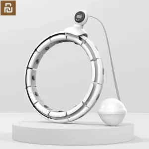Youpin Yesoul Smart Hula Hoop Magnetic Massage Counting hula hoop Fixed Anti-drop Smart Display Anti-tension Free splicing
