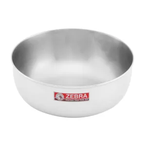 Zebra Stainless Steel Round Bowl 14cm