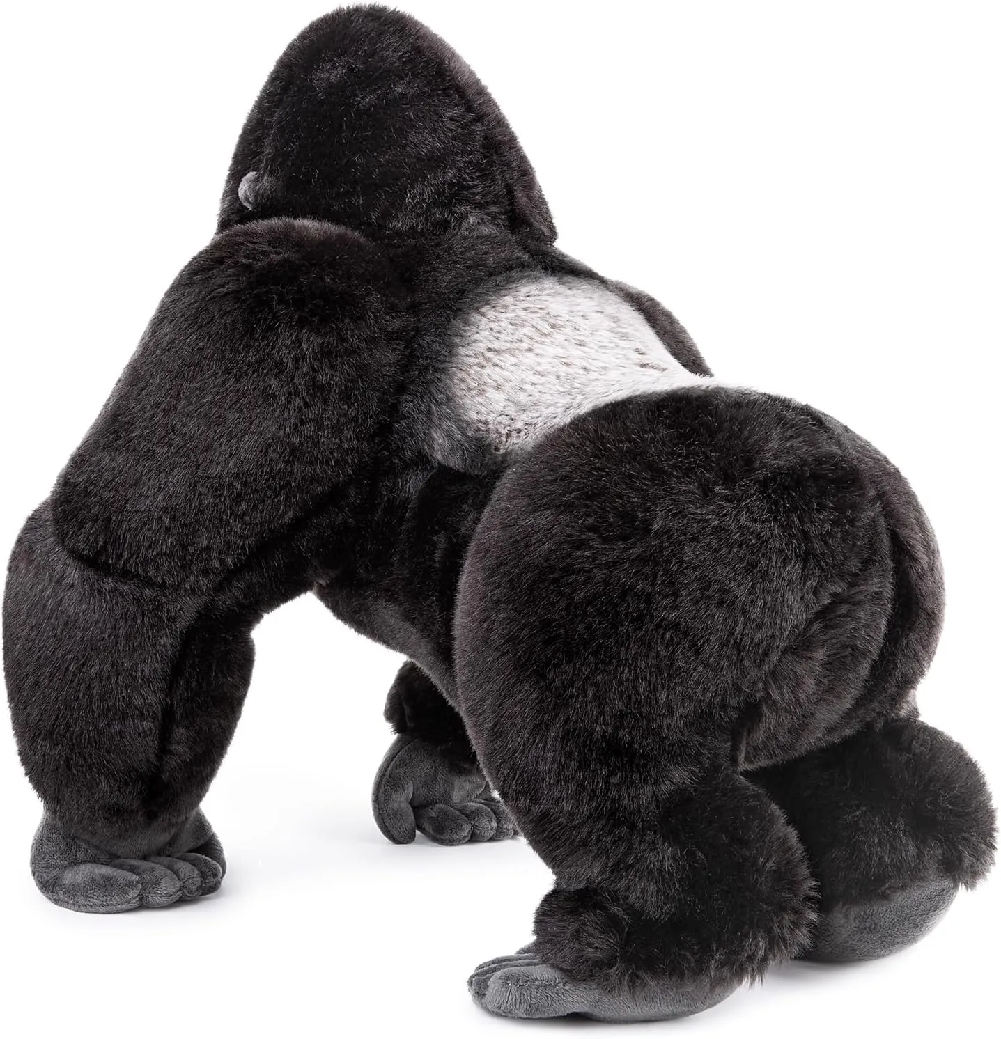 ZHONGXIN MADE Gorilla Plush Toy, Realistic Orangutan Stuffed Animals 15in, Unique Forest Plushie Toys Model Dolls Collection for Kids