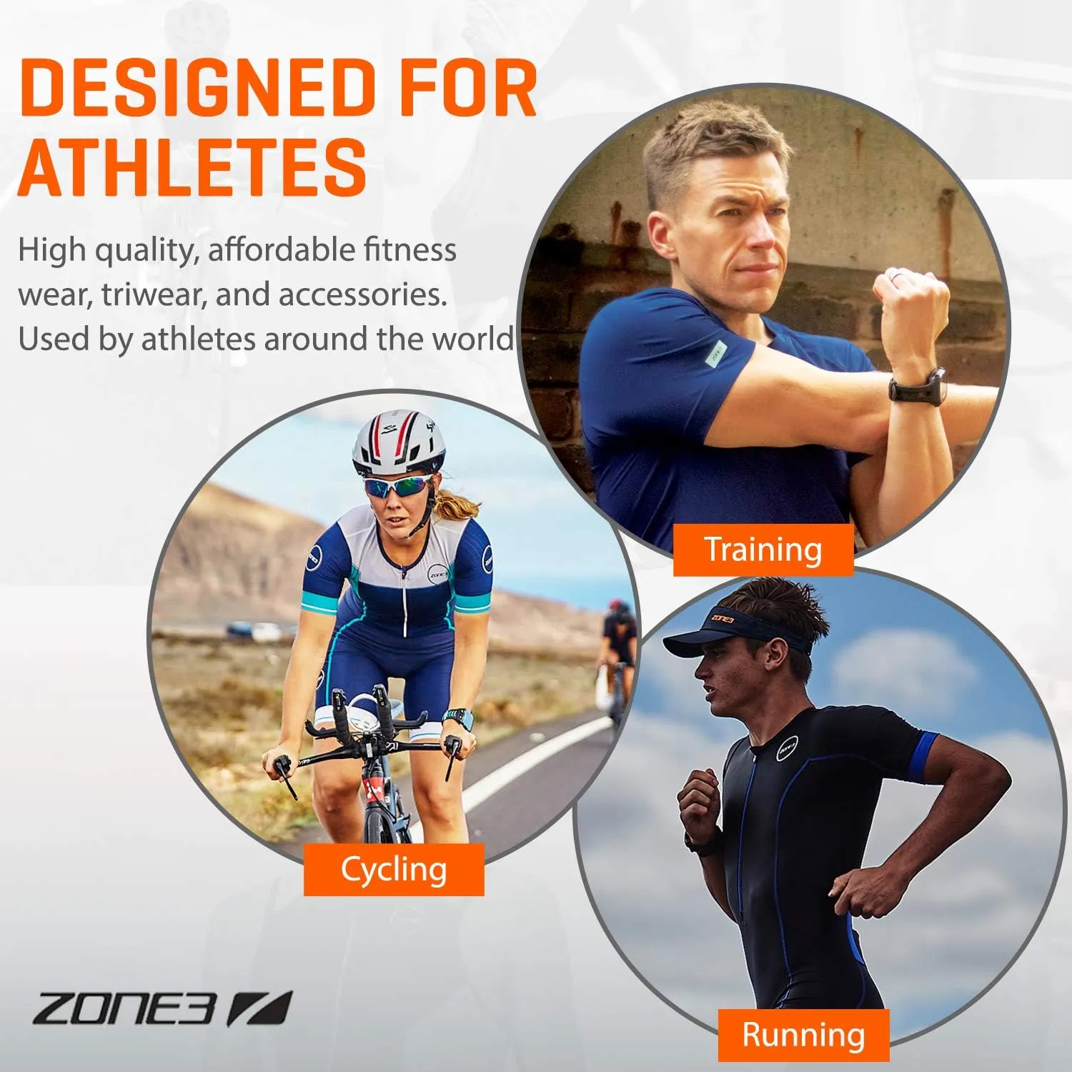 ZONE3 Lightweight Race Visor for Training and Racing